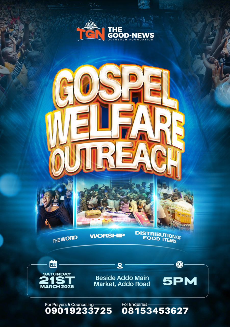 Addo Road Community Outreach flyer